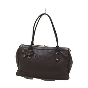 Gucci Handbag Leather Brow Shima Bag